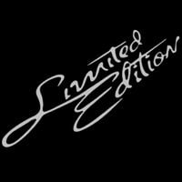 Naklejka Stylowa Sentencja Srebrny Limited Edition na Auto Samochód Kask