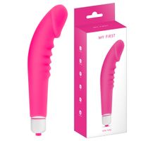 wibrator silikonowy dla kobiet, karbowany, masażer łechtaczki. wee pink