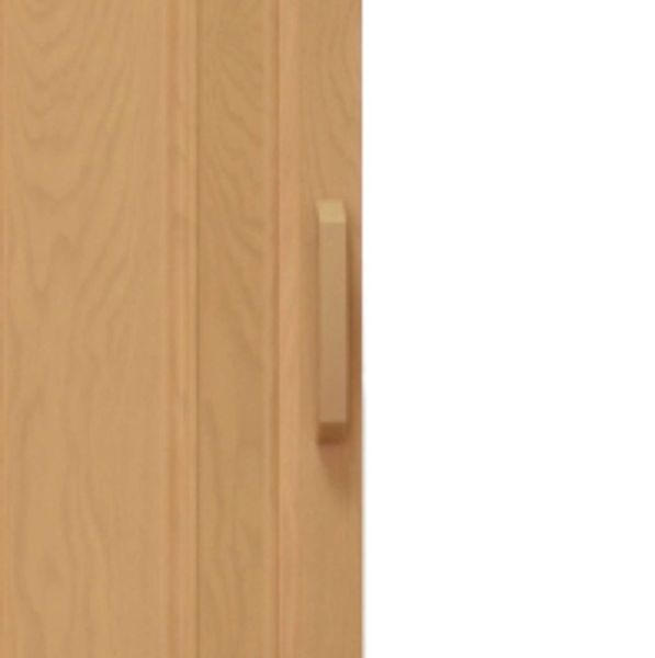 Drzwi harmonijkowe 004 02 jasny dąb 80 cm zdjęcie 4