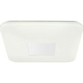 LAMPA sufitowa TURKANA 41337-24 Globo kwadratowa OPRAWA natynkowa LED RGB 24W plafon biały
