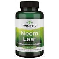 SWANSON LIŚĆ MIODLA INDYJSKA 500mg NEEM LEAF WIRUS
