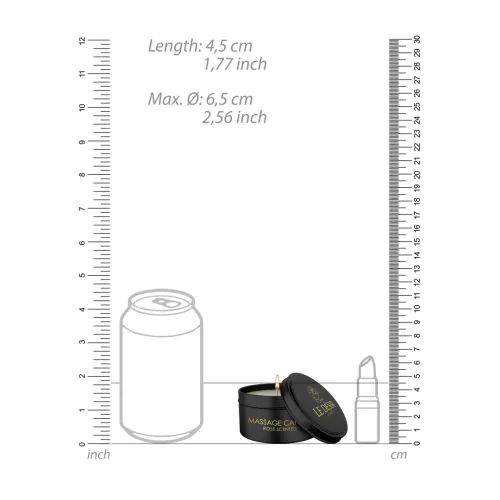 le desir świeca do masażu wanilia - relaksujący aromat, 30g na Arena.pl
