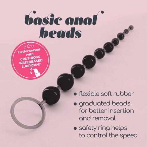10 Bead Anal Chain Crushious Black na Arena.pl