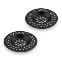 sitka do zlewu stalowe konighoffer dark 7 cm czarne