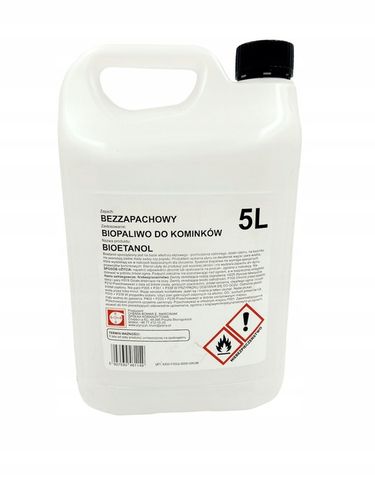 BIOETANOL BIOKOMINEK bio kominek paliwo etanol 5L na Arena.pl