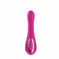 nalone touch wibrator silikonowy z panelem dotykowym 20cm fioletowy