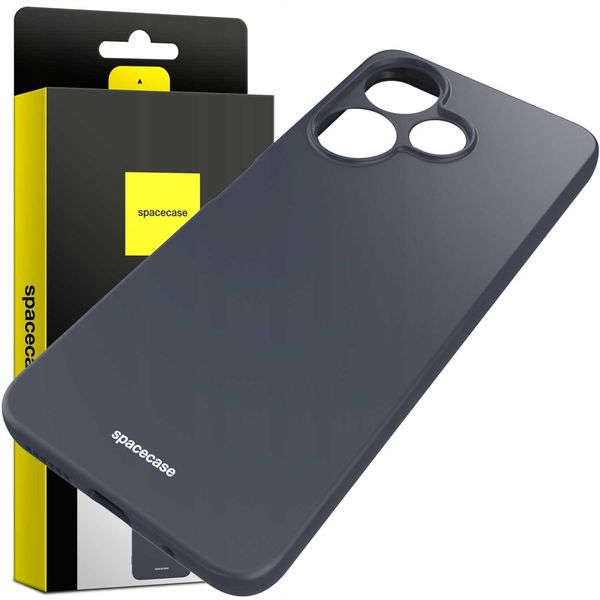 Spacecase Silicone Case Redmi 13 4G Black zdjęcie 2