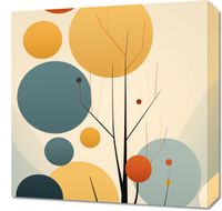 Obraz 50x50cm Harmonia Jesiennych Kolorów