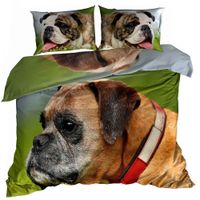 Pościel 3D bawełna satyna 160x200cm ŚLINIAK