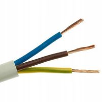 2 x 2 x KABEL 3x2,5mm2 PRZEWÓD OWY 3x2,5 LINKA 2,5mm2 KRĄŻEK 100m