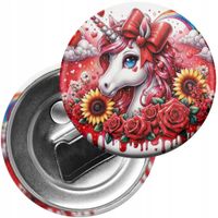 Magnes na lodówkę z otwieraczem JEDNOROŻEC UNICORN KOŃ