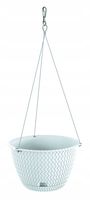 Doniczka wisząca Splofy DSPW230S | Biały