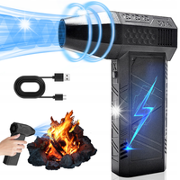 DMUCHAWA DMUCHUŚ MINI TURBO JETFAN AIR DUSTER DO KURZU ŁADOWALNY Z LAMPKĄ