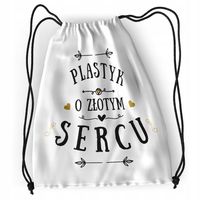 Plecak Sportowy Szkolny Plastyka Worek Torba Z Nadrukiem Ze Zdjęciem