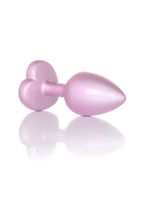 plug jewellery pearl pink heart plug  clear s