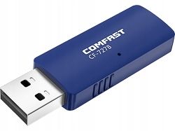 AC1300 KARTA SIECIOWA WiFi BLUETOOTH 4.2 ADAPTER 1300mbps USB DUALBAND 5GHz zdjęcie 3