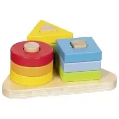 Trójkątna układanka sortująca zdjęcie 1