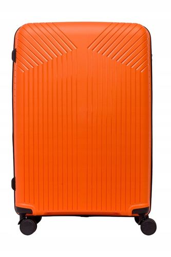 DUŻA WALIZKA PODRÓŻNA POLIPROPYLEN + POSZERZENIE SUWAKA BAGIA 100L na Arena.pl