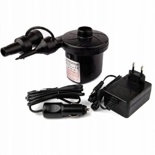 POMPKA ELEKTRYCZNA DO MATERACA BASENU 12V / 230 v 2w1 zdjęcie 2