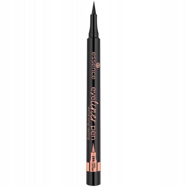 ESSENCE Eyeliner pen extra long-lasting - Eyliner w pisaku, 010 Black zdjęcie 1