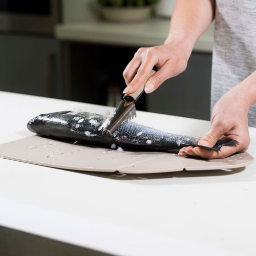 Skrobak do ryb stalowy MISTY 22 cm na Arena.pl