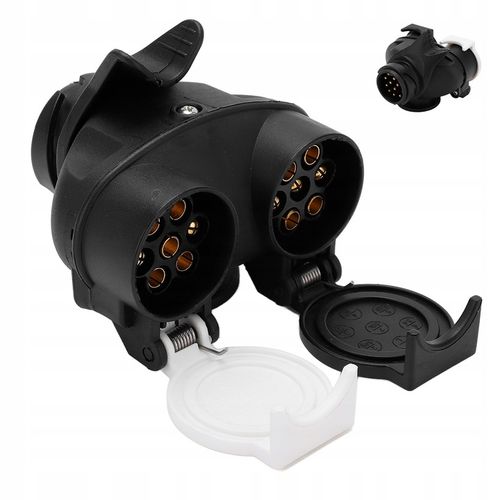 ADAPTER WTYCZKI I GNIAZDA KONWERTER 13-7 PINÓW TYPU N/S DO PRZYCZEPY WODOOD na Arena.pl