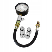 TESTER CIŚNIENIA 40 Bar SPRĘŻANIA MIERNIK KOMPRESJI DIESEL BENZYNA 270mm