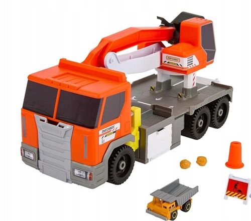 Matchbox Ciężarówka Koparka Duży pojazd z funkcją HPD64 na Arena.pl