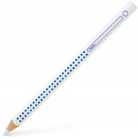 KREDKA DO TABLIC GRIP 2001 FABER-CASTELL, BIAŁA do ciemnych tablic