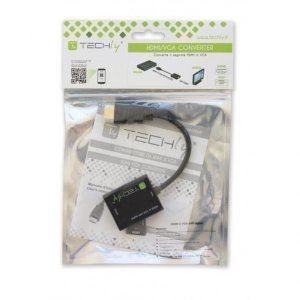 Konwerter TECHLY 306493 HDMI - VGA/Audio na Arena.pl
