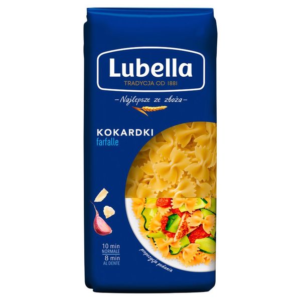 Lubella Makaron kokardki 400 g zdjęcie 1