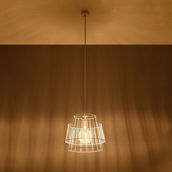 Lampa wisząca GATE biały zdjęcie 3