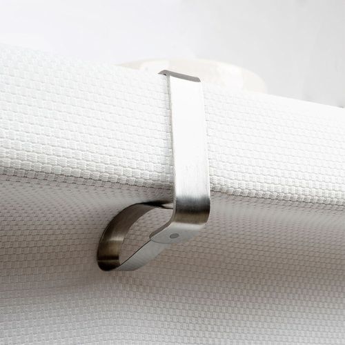 4x Klipsy Stalowe Metalowe Uchwyt Klamra do Obrusu Stołu Ceraty Blatu na Arena.pl