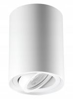 Oprawa natynkowa halogenowa GU10 TUBA LED RUCHOMA walec spot sufitowa