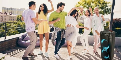Głośnik Bluetooth Karaoke Manta Przenośny Athos Mikrofon USB Power Audio na Arena.pl