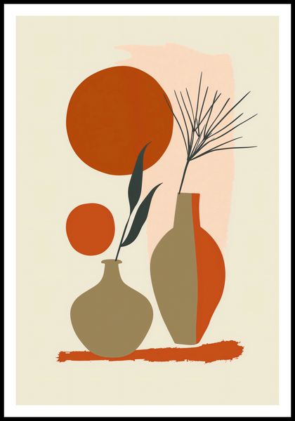 Plakat 67,5x100cm Wazy w Czerwieni zdjęcie 3