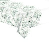 Obrus papierowy biały Eukaliptus, 120x180 cm