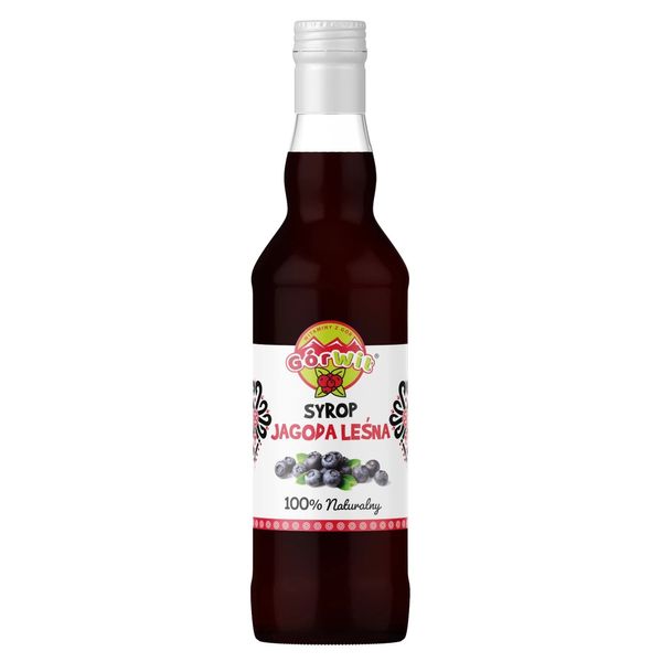 Syrop JAGODOWY 500ml zdjęcie 1