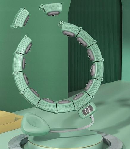 KOŁO HULA HOOP SMART MODUŁOWY MASAŻER CIAŁA Z WYPUSTKAMI I LICZNIKIEM LCD na Arena.pl