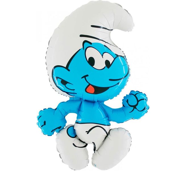 Balon foliowy Smerf, 102 cm zdjęcie 1