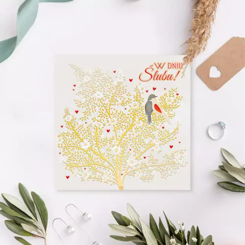 Karnet Kwadratowy Ślubny, Drzewo na Arena.pl