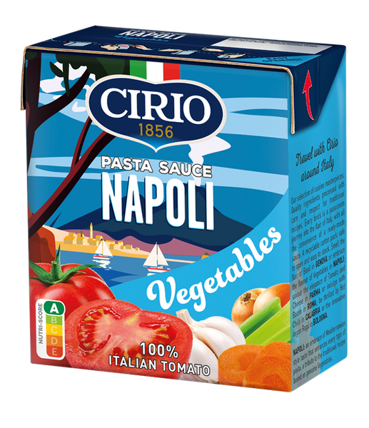 CIRIO Sos Neapol - Vegetables 340 g Tetra Pack zdjęcie 1