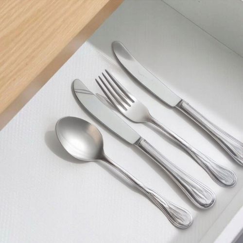 Mata antypoślizgowa biała 500x50cm ochronna do szuflad szafek kuchni na Arena.pl