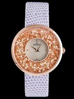 ZEGAREK DAMSKI BISSET BSAE04 - white/purple (zb541b)