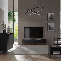 Zestaw mebli do salonu Liam Czarny