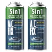 Czynnik chłodniczy klimatyzacji AC FIX 5w1 2x Gaz Uszczelniacz R134a