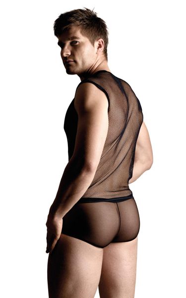 Net Set - Shirt And Thong - Black Xl zdjęcie 2