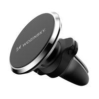 uchwyt na telefon magnetyczny na kratkę nawiewu do samochodu czarny