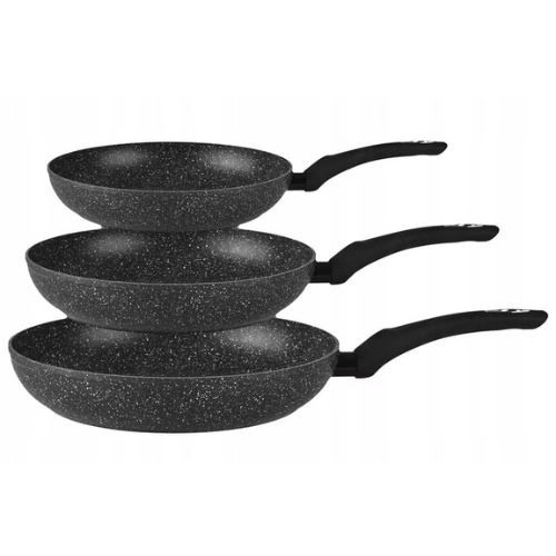 Zestaw 3 patelni Edenberg 20/24/28 cm 3x Patelnia marmurkowa na Arena.pl