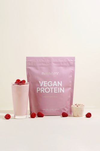 BIALKO WPC KONCENTRAT BEZ LAKTOZY WEGAŃSKIE, BIAŁA CZEKOLADA-MALINA na Arena.pl